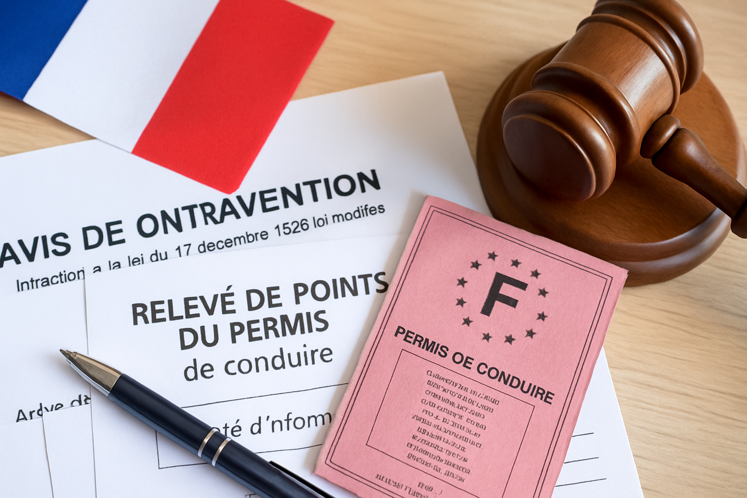 Illustration d'un tribunal avec un juge, un avocat et un prévenu discutant d'une procédure judiciaire simplifiée.