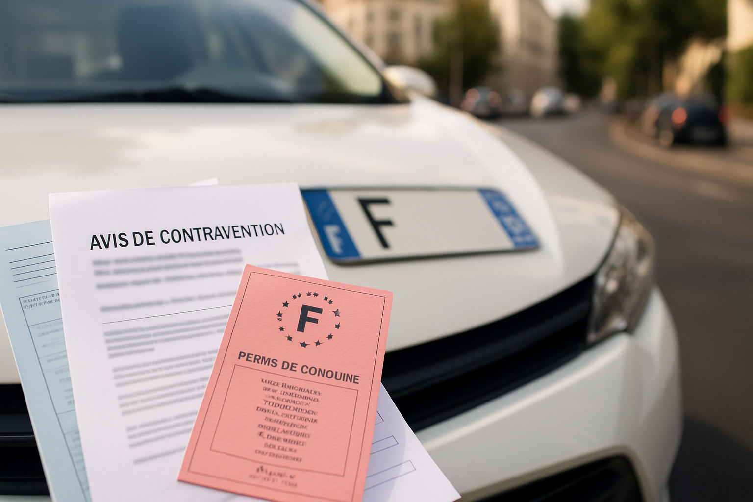 Visuel d'un panneau de signalisation routière à Créteil, avec des indications sur les amendes et la contestation.