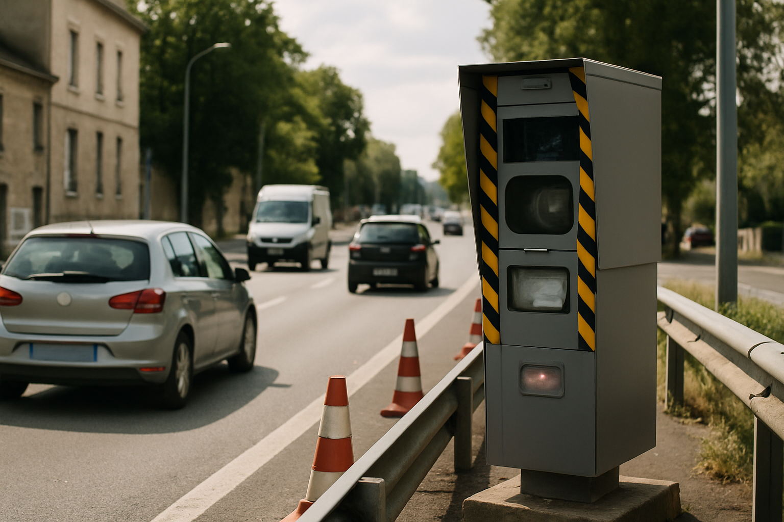 Contester une amende excès de vitesse en zone de travaux