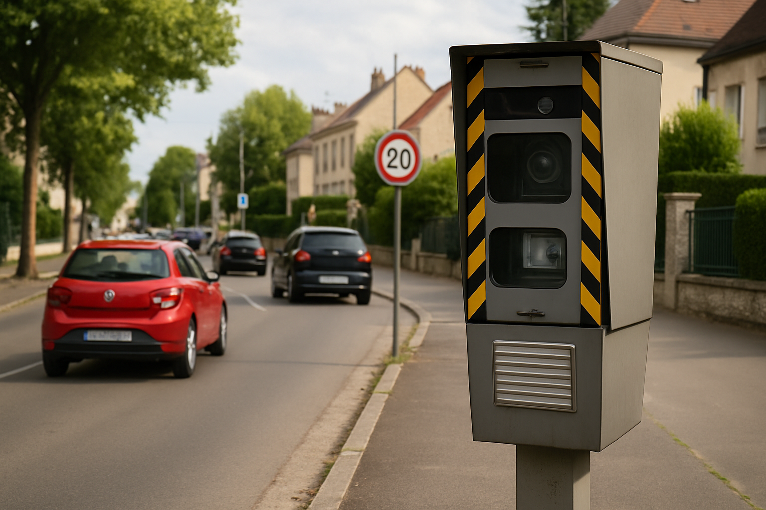 Contester une amende radar en zone 30 récente : vos droits
