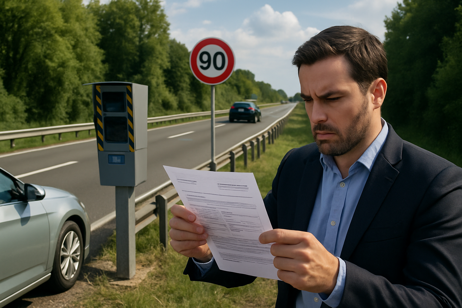 Contester une amende pour excès de vitesse 20–30 km/h