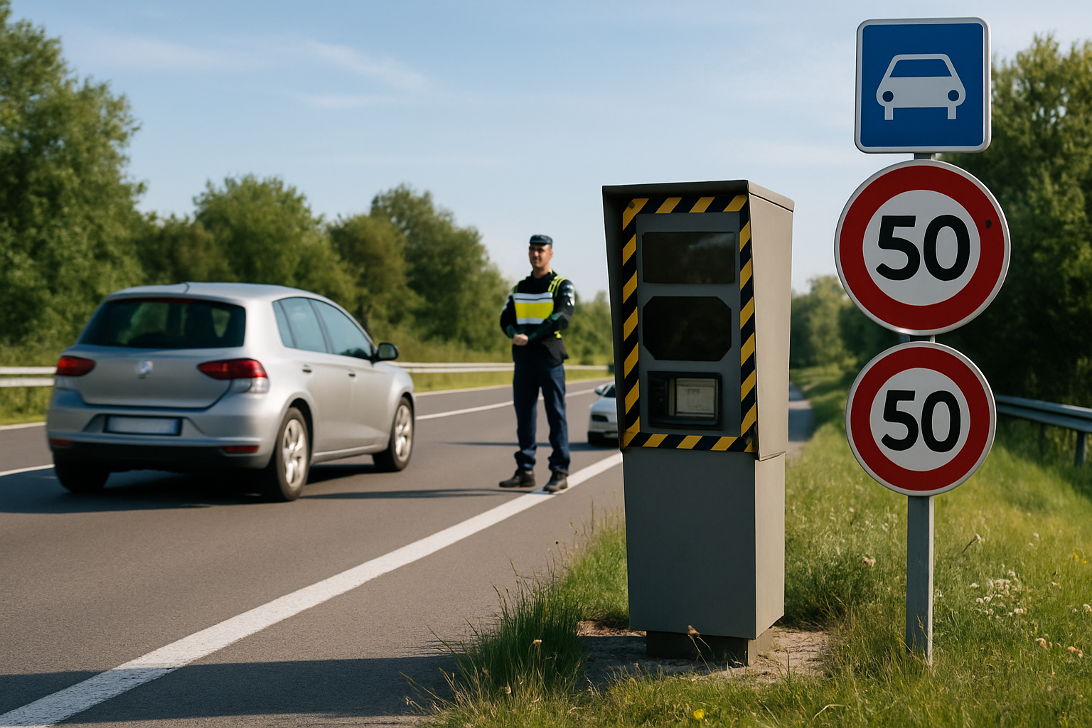 Infractions à 1 et 2 points : les plus fréquentes sur la route