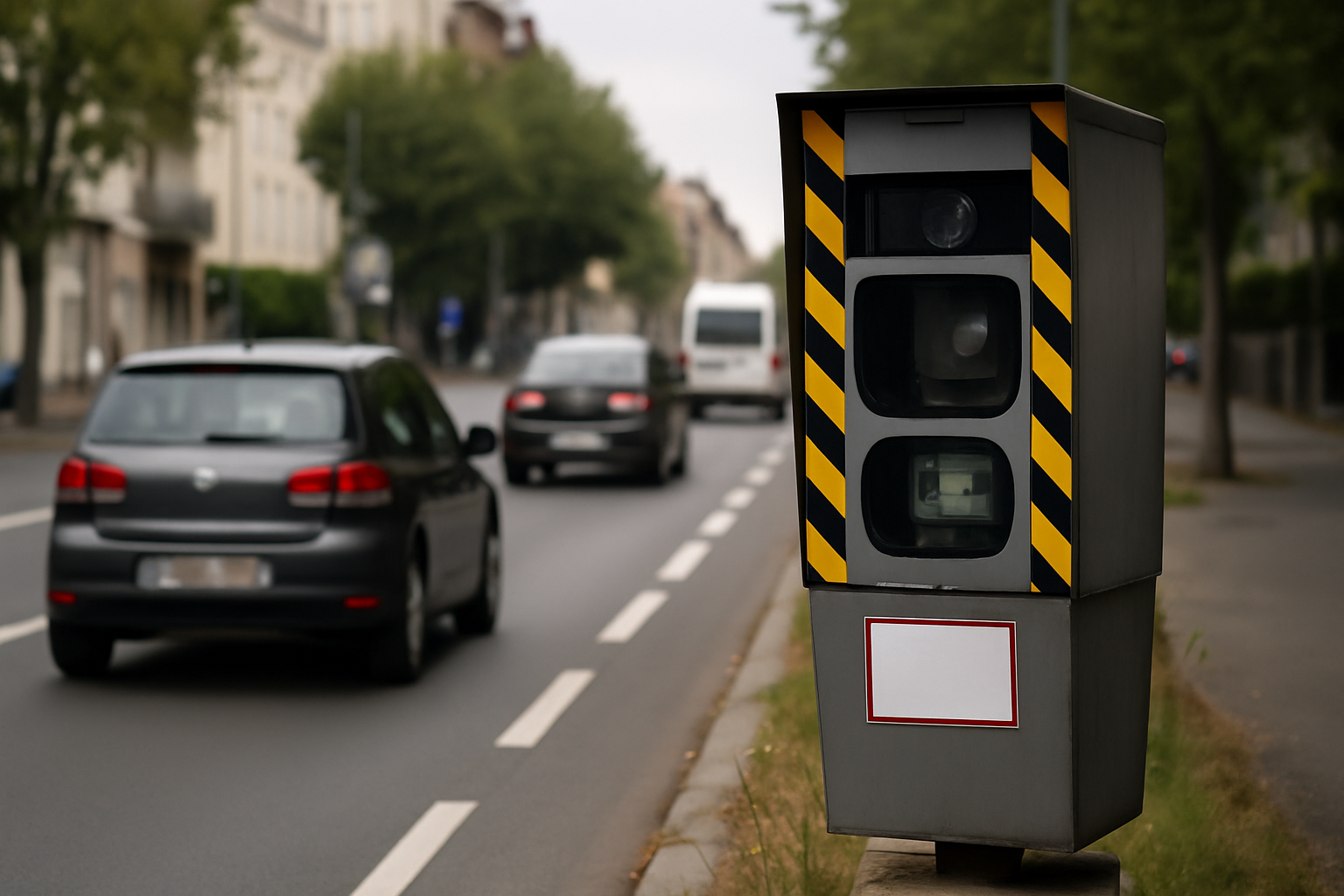 Flashé de dos par un radar : identification et contestation