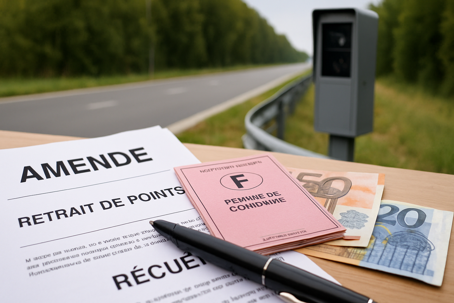 Radar autonome installé sur la D1314 à Neufchâtel-en-Bray, renforçant la surveillance routière pour la troisième fois.
