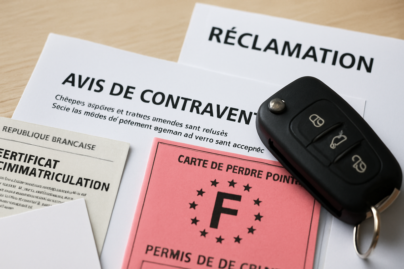 Un conducteur examine un radar routier, entouré de panneaux de signalisation, illustrant la sécurité routière en France.
