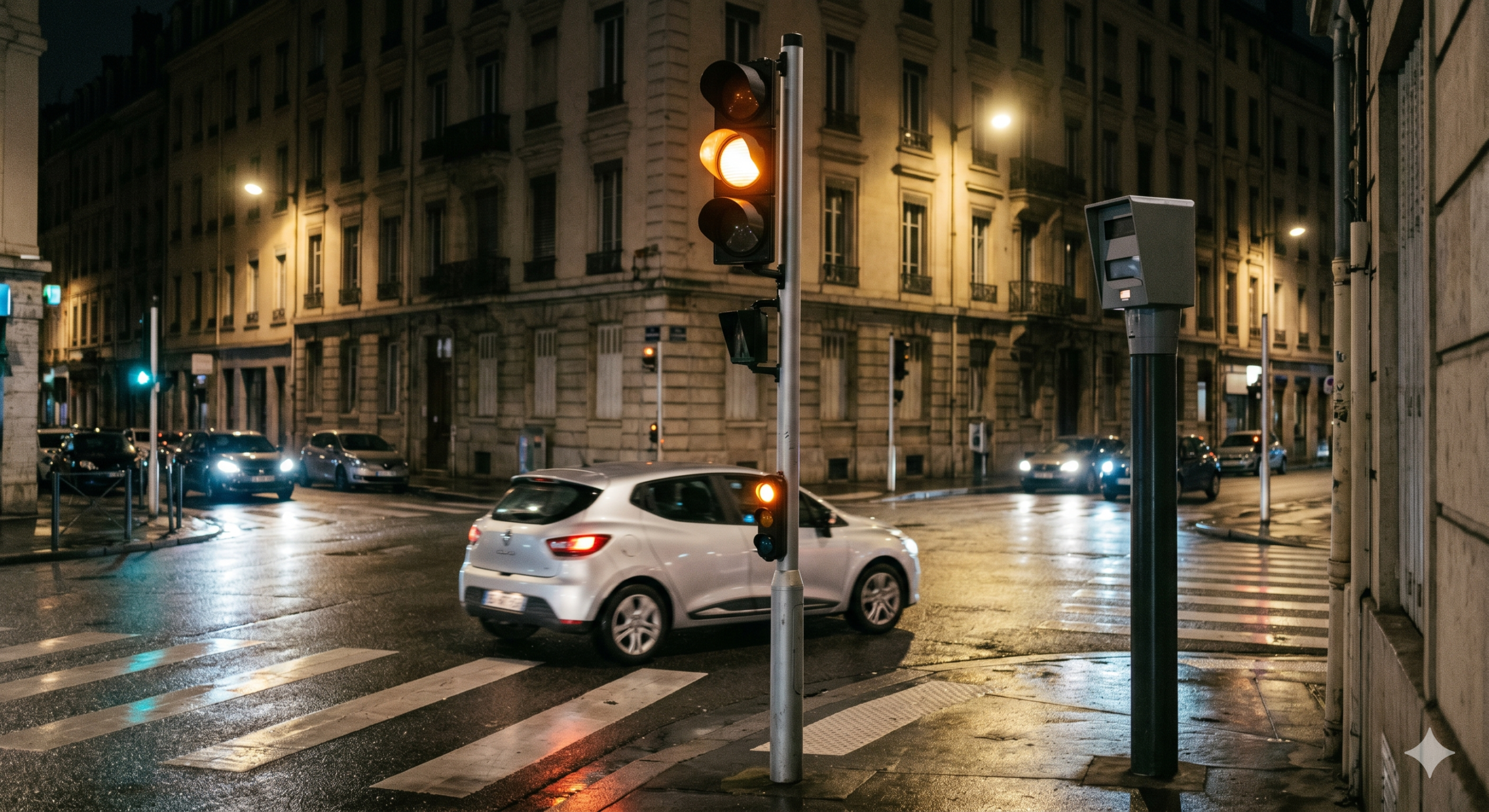 Le radar du feu rouge automatique ne flashe pas au passage du feu orange decouvrez le fonctionnement de la machine et l amende pour le conducteur