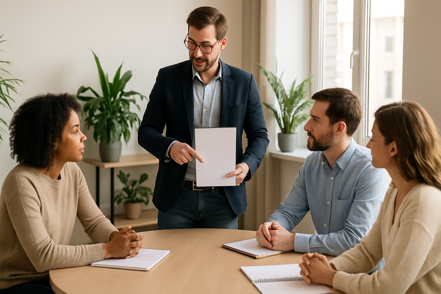 Atelier en sous-groupe pendant un stage de sensibilisation à la sécurité routière à Poitiers