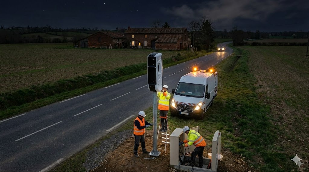 nouveau radar tourelle Toulouse, augmentation radars Haute-Garonne 2026, contrôle vitesse périphérique toulousain, radar urbain feu rouge, voiture radar privée 31, amende excès de vitesse, sécurité routière Occitanie, remplacement radar fixe.