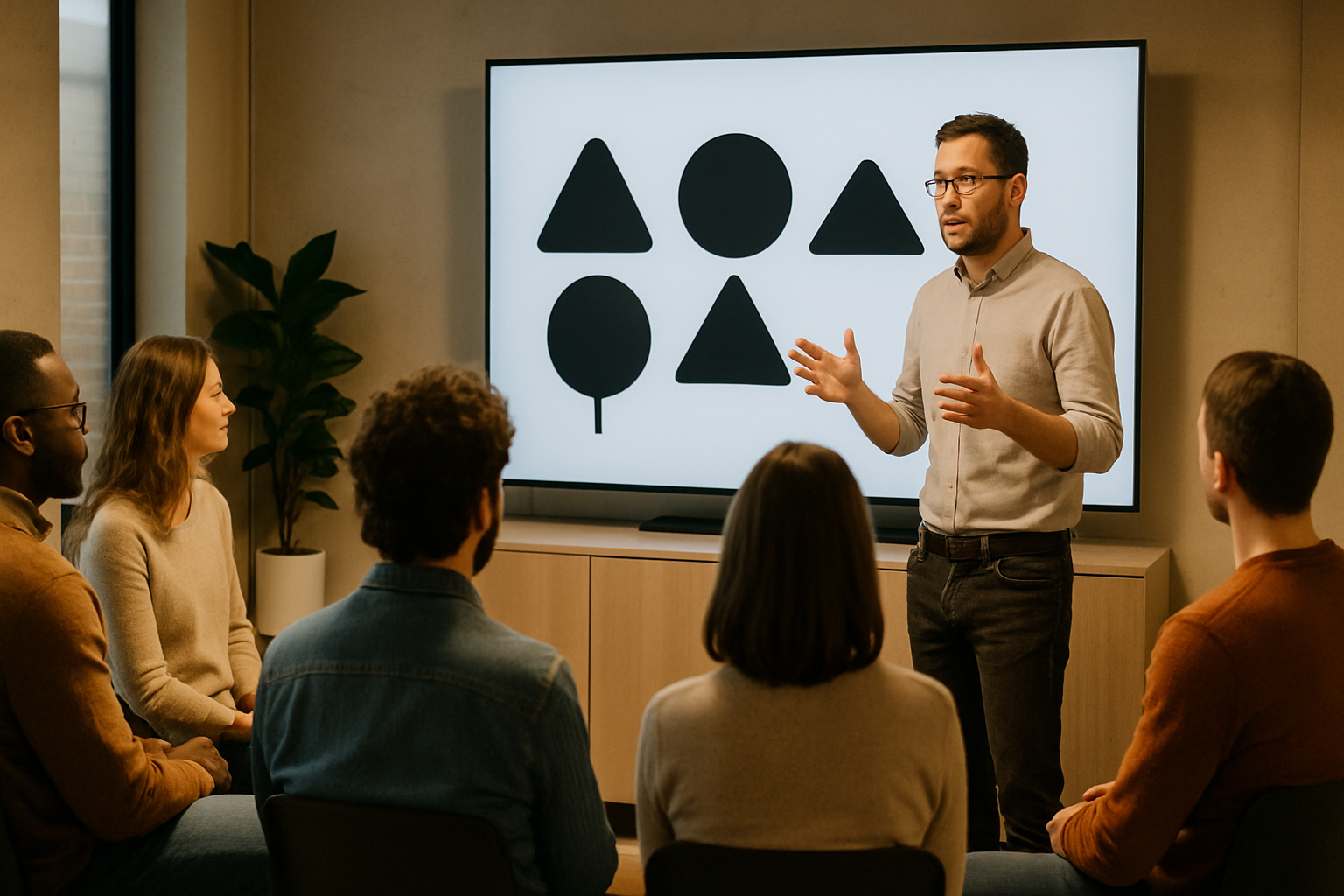Atelier en sous-groupe pendant un stage de sensibilisation à la sécurité routière à Aix-en-Provence