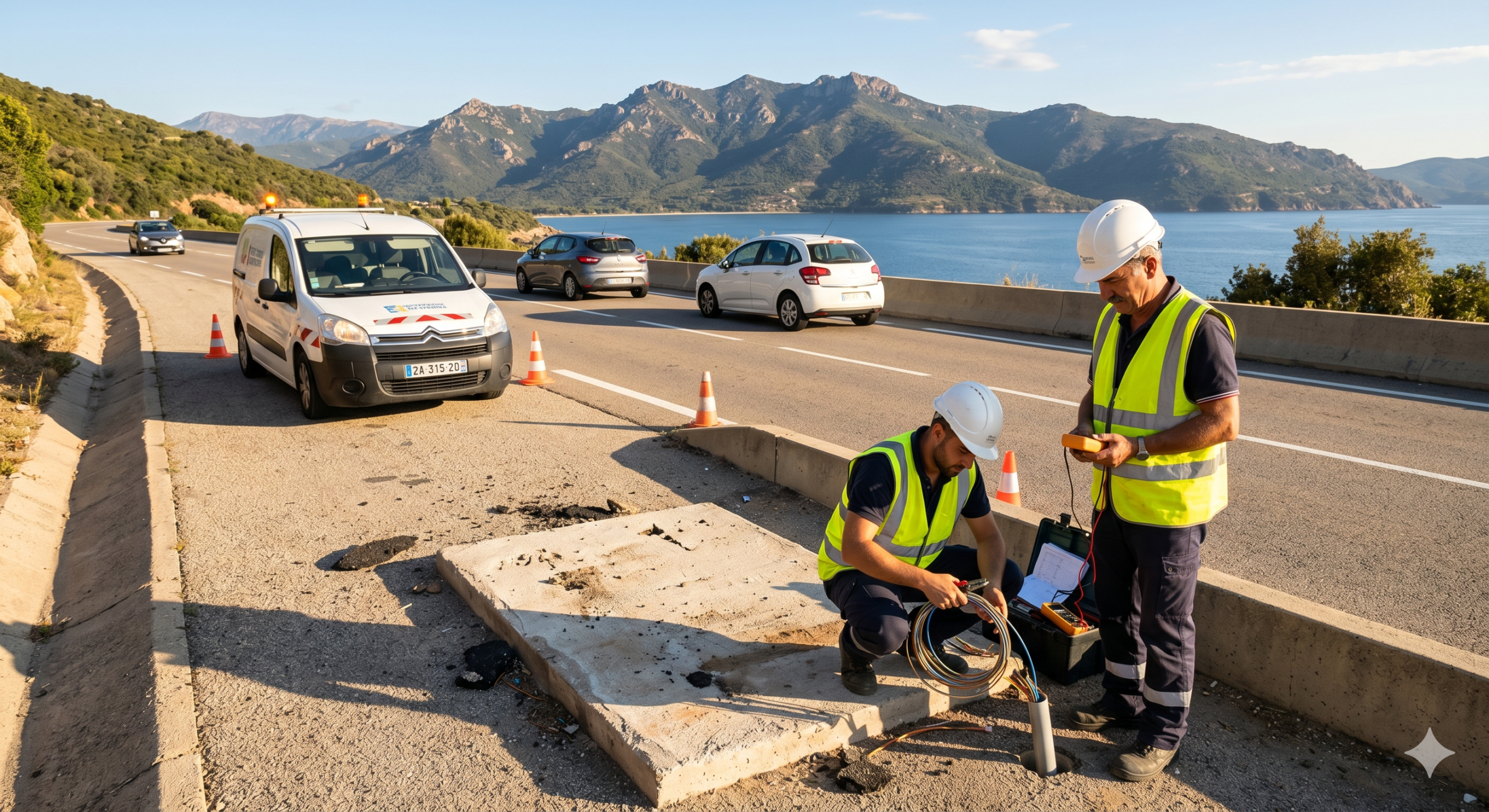 le radar et les caméras de trafic retirés pour une mise à jour, la sécurité routière dans la ville d'Ajaccio, la maintenance technique du radar fixe, le remplacement du matériel de contrôle, la préfecture de la Corse du Sud, le nouveau radar tourelle, le respect des limitations de la vitesse, le contrôle de la circulation routière, l'intervention technique sur la voirie, les forces de l'ordre en Corse.