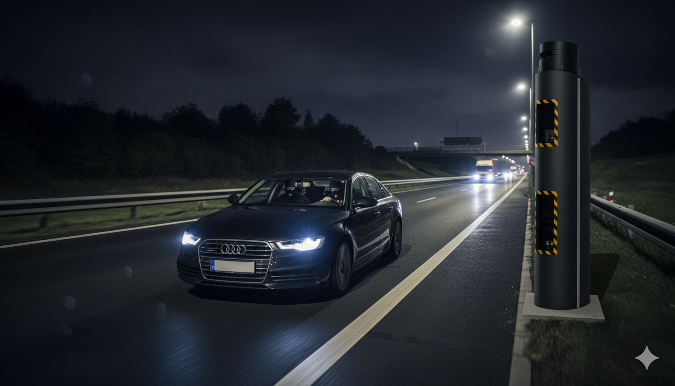 Allemagne : radar automatique identifie des cambrioleurs en excès de vitesse