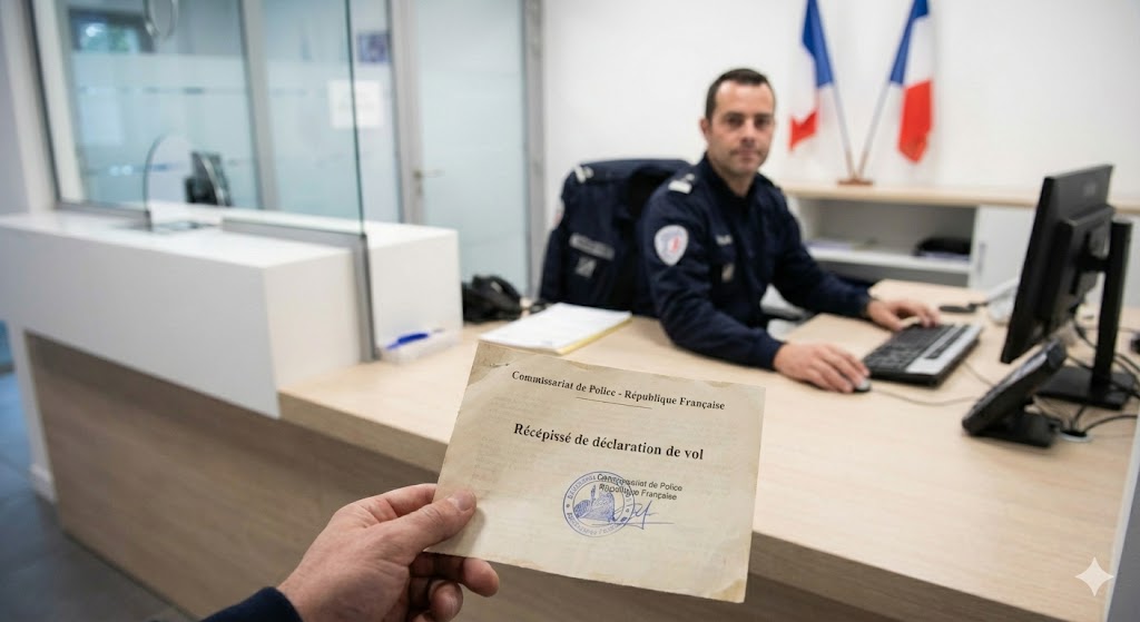 vol de permis de conduire déclaration police, récépissé déclaration de vol validité, refaire permis volé ants, duplicata permis prix timbre fiscal, papiers volés gendarmerie, usurpation identité permis, documents renouvellement permis.
