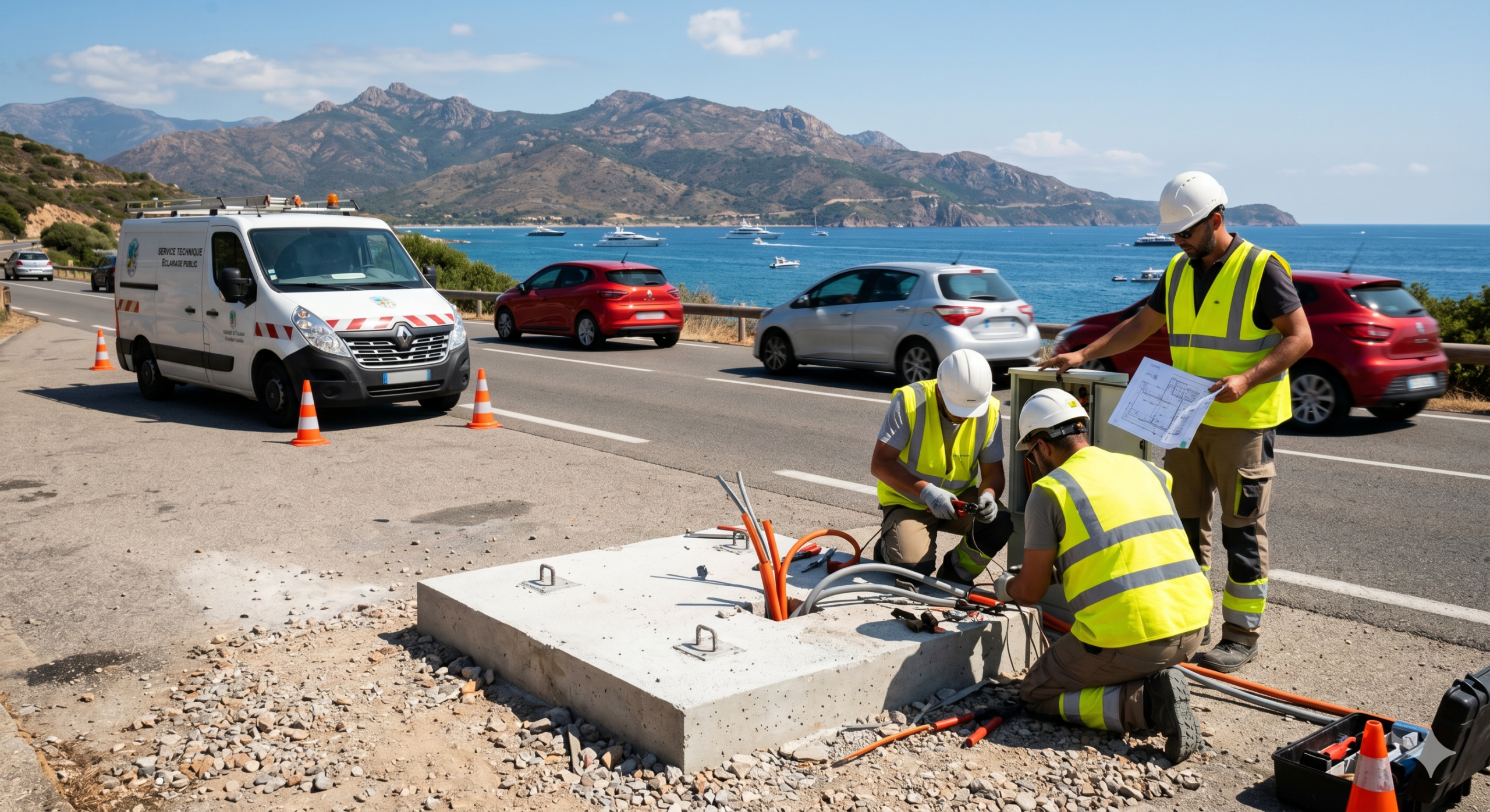 le radar et les caméras de trafic retirés pour une mise à jour, la sécurité routière dans la ville d'Ajaccio, la maintenance technique du radar fixe, le remplacement du matériel de contrôle, la préfecture de la Corse du Sud, le nouveau radar tourelle, le respect des limitations de la vitesse, le contrôle de la circulation routière, l'intervention technique sur la voirie, les forces de l'ordre en Corse.