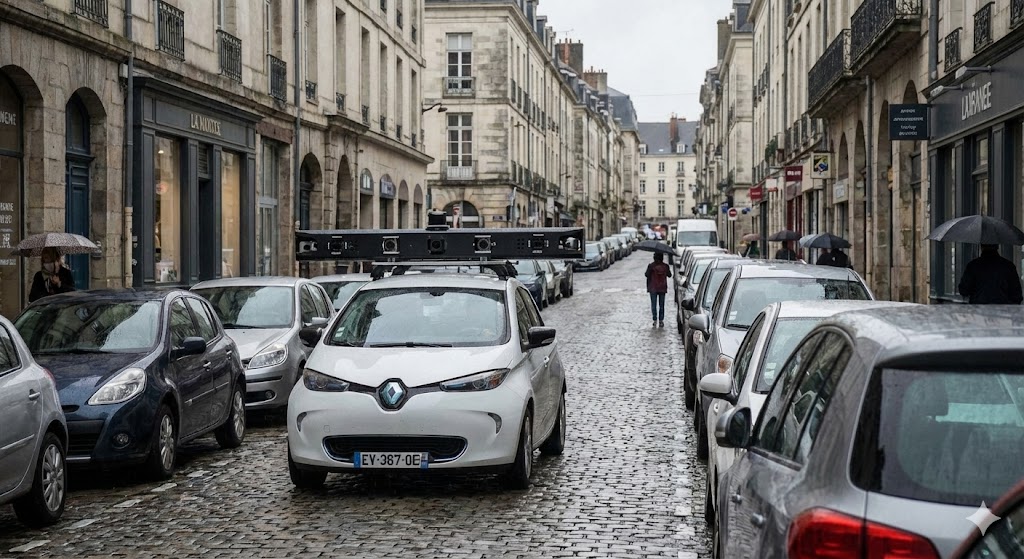 voiture radar LAPI Nantes, amende stationnement 300000 FPS, contrôle automatique payant, véhicule scannant plaques immatriculation, contestation amende stationnement, stationnement payant Nantes centre, erreur verbalisation personne handicapée, record amendes ville Nantes.