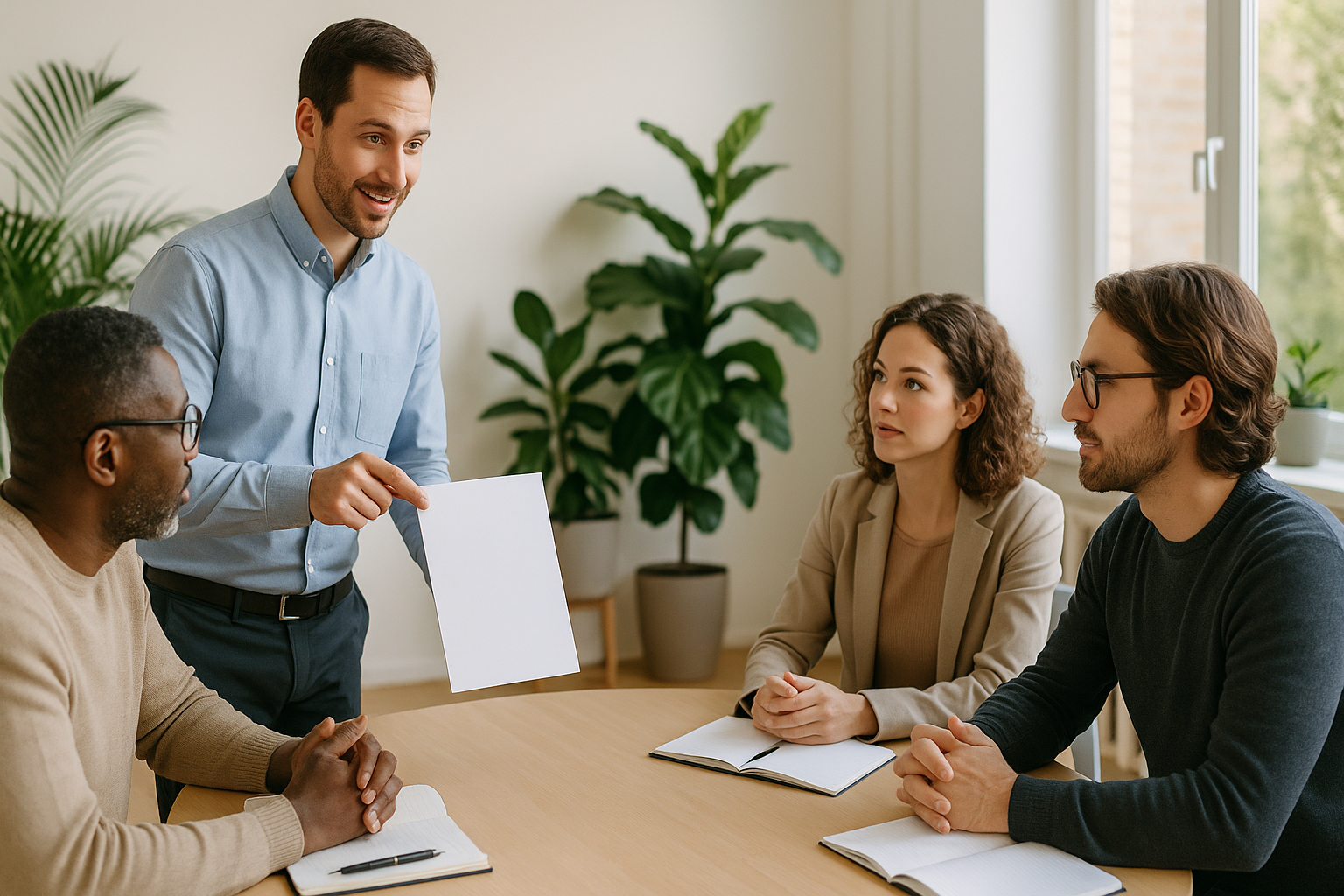 Atelier en sous-groupe pendant un stage de sensibilisation à la sécurité routière à Courbevoie