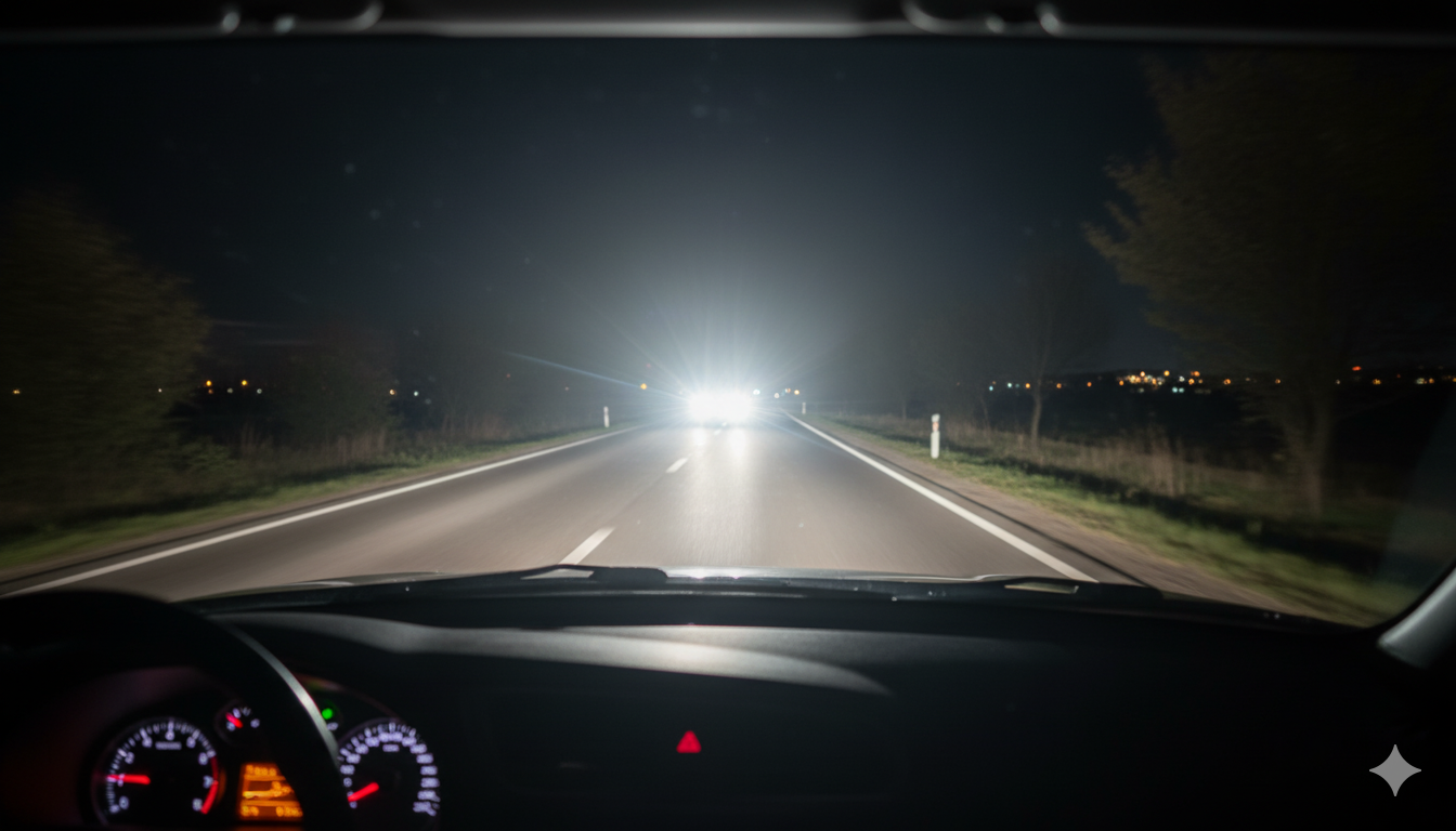 Conséquences du mauvais usage des feux de route : sanctions et perte de points