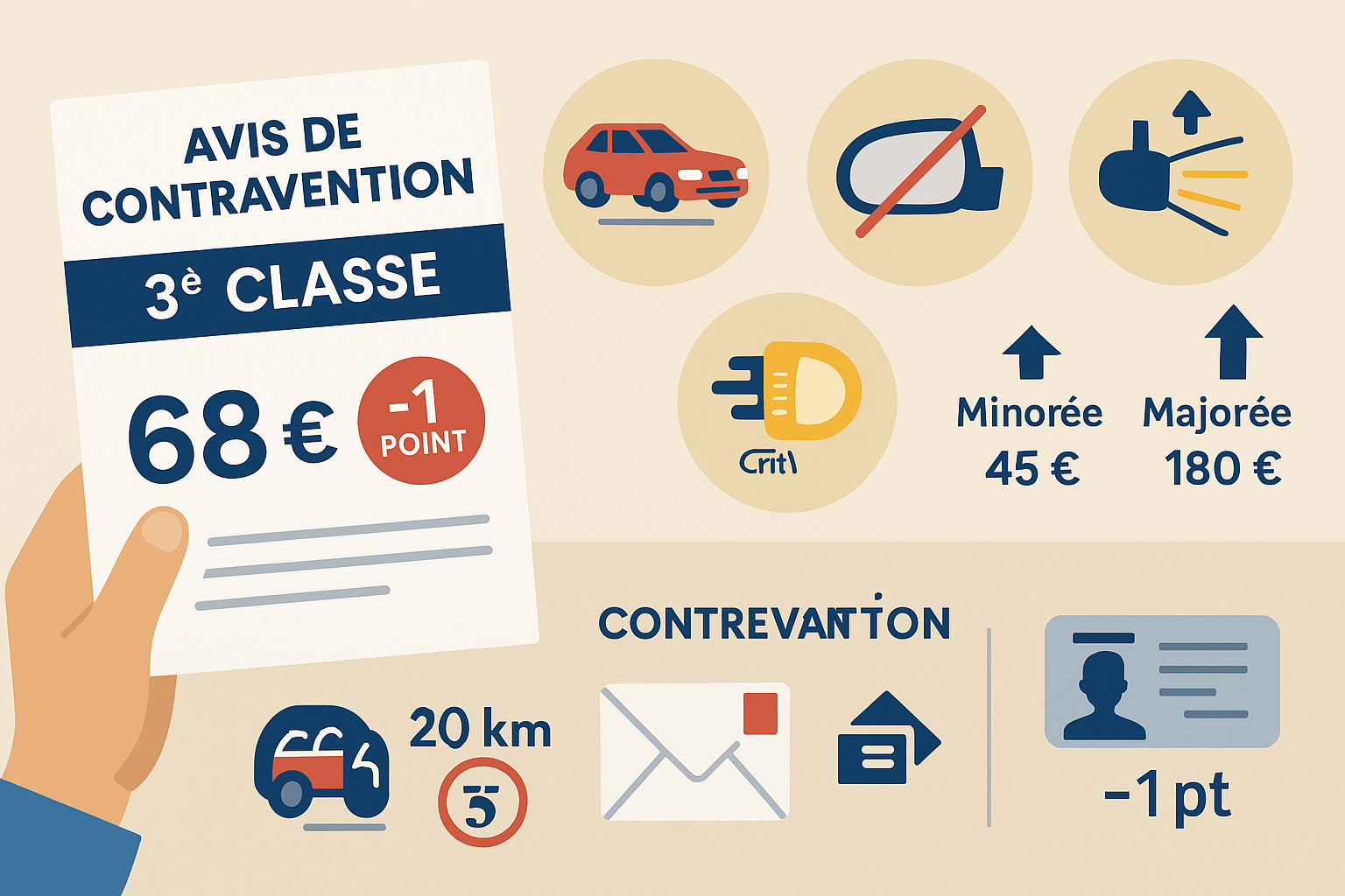 contravention de 3ème classe