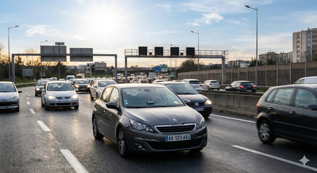 Toulouse radar voiture privée traque plus de 4000 excès de vitesse sur le périphérique, amende radar embarqué Haute-Garonne, limitation vitesse rocade toulousaine, contrôle automatisé Occitanie.