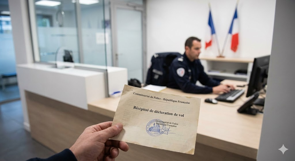 vol de permis de conduire déclaration police, récépissé déclaration de vol validité, refaire permis volé ants, duplicata permis prix timbre fiscal, papiers volés gendarmerie, usurpation identité permis, documents renouvellement permis.